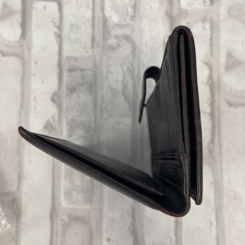 Yves Saint Laurent Vintage Muse Long Wallet in Black Calfskin Leather - Preowned - Picture 10 of 11